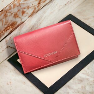 Portafoglio Coconuda Donna Rosso in vera pelle