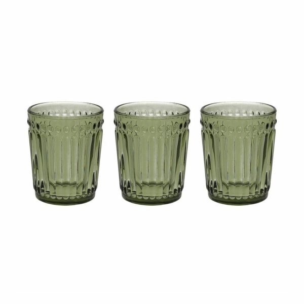 Tognana - Set 3 bicchieri da 300 cc Linea Dorico Verde